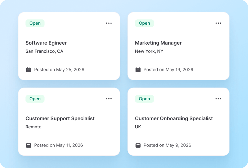 A career site that updates itself.