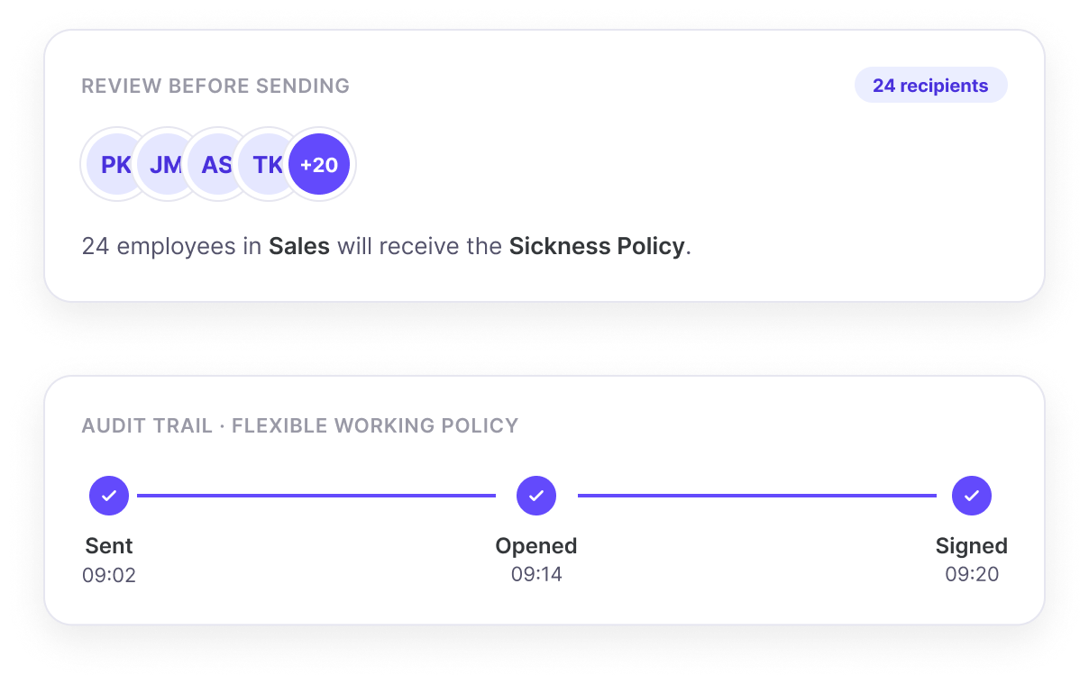 DocSender giving full visibility over sent documents