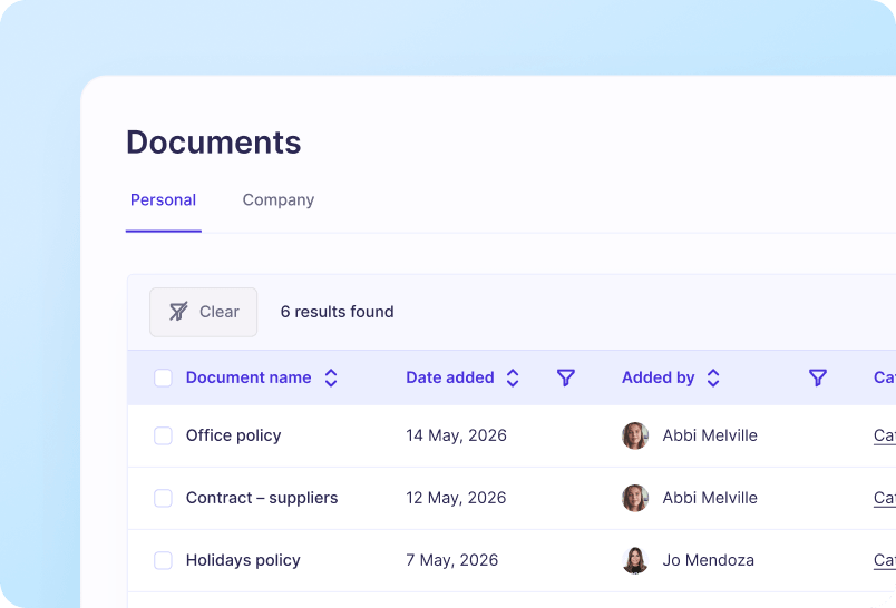 Store Unlimited Documents