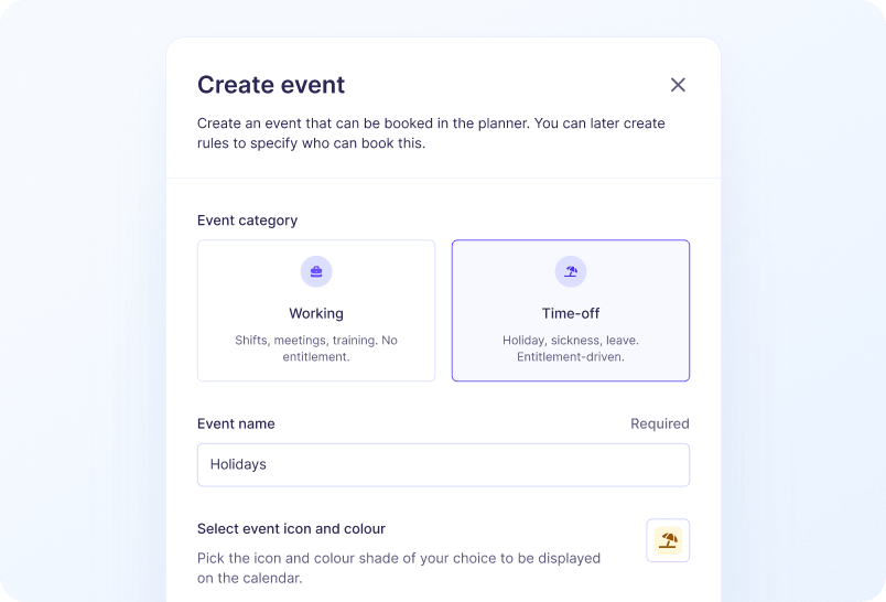 Custom Leave Types