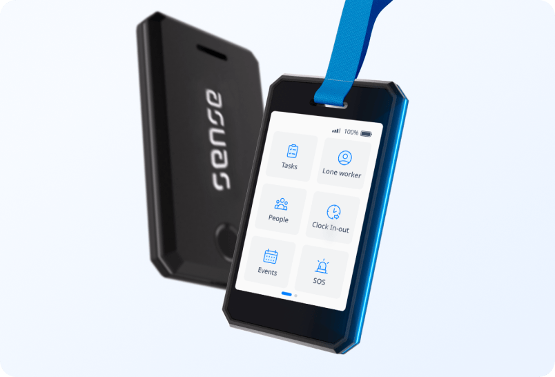 Sense HR hardware — Sense Clock, Anviz biometric clocks and Sense Badge