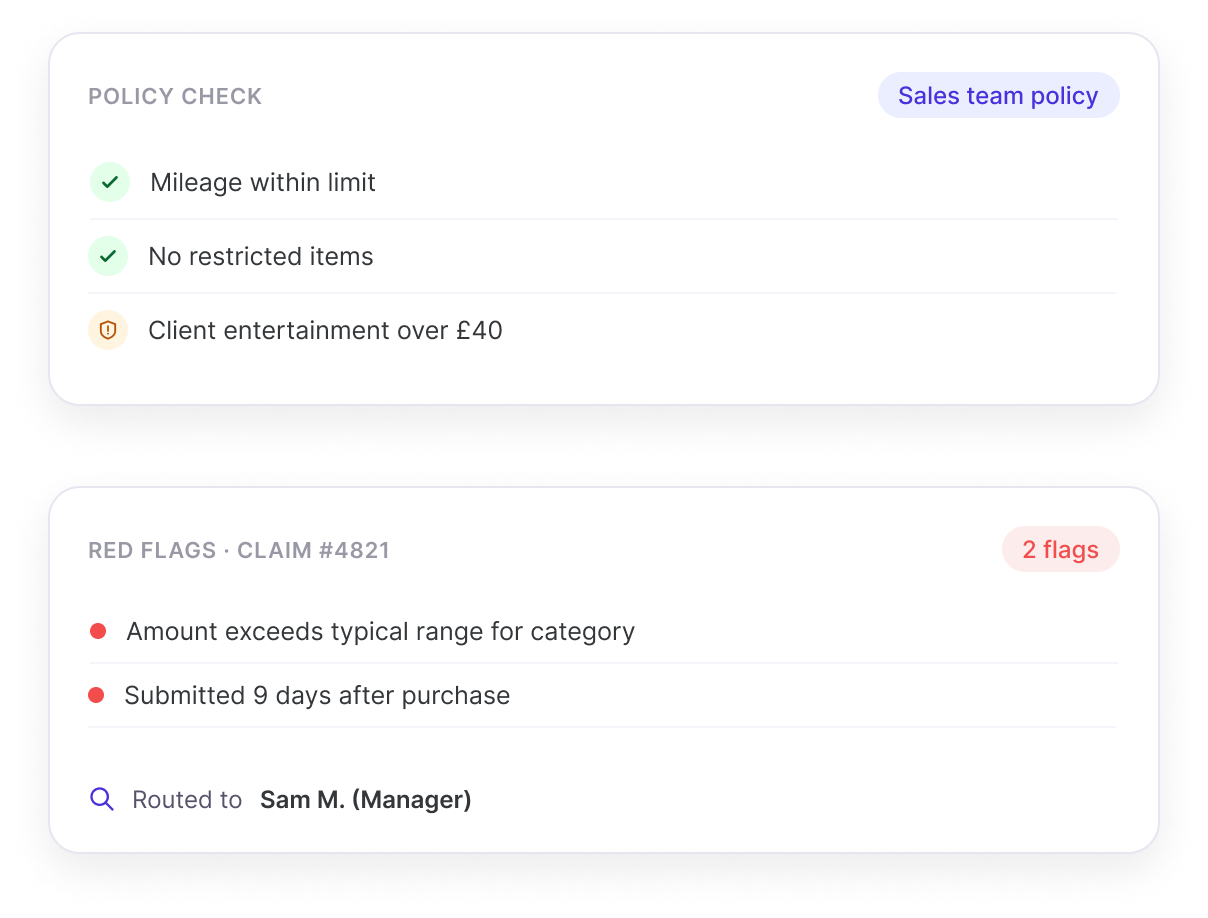 Snappy running automatic policy checks
