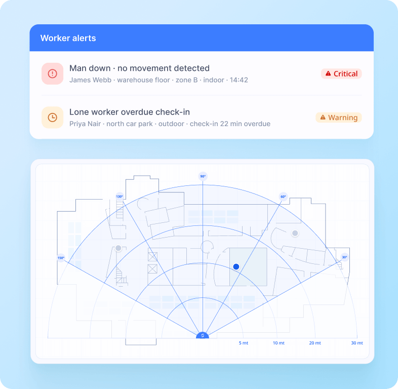 Locate Your Lone Workers screenshot